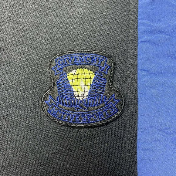 Vintage 90’s Givenchy Active Zip Up Jacket Green Blue Black Size Large - Picture 3 of 8